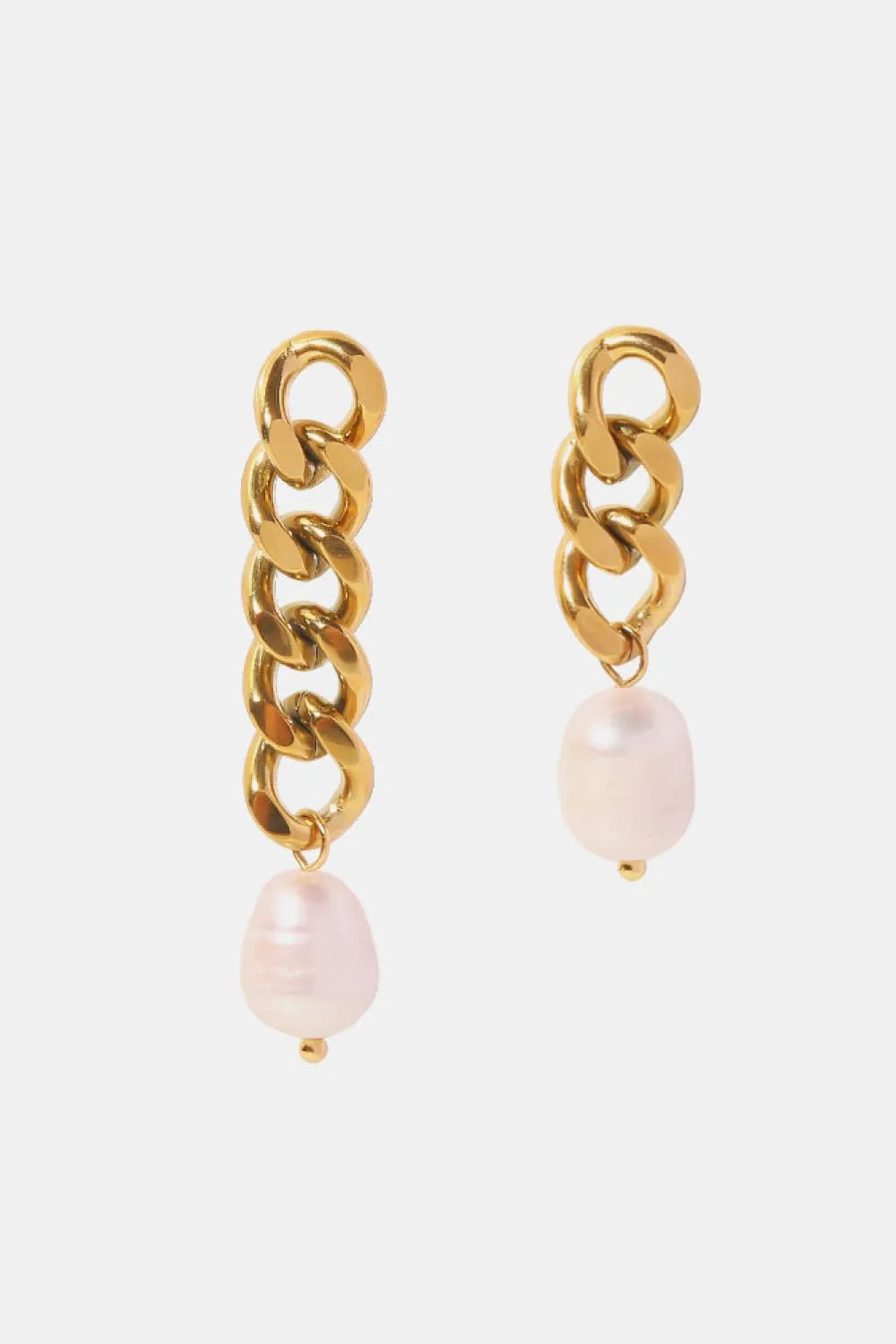 18k Gold-plated Freshwater Pearl Drop Earrings